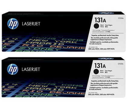 Toner HP Toner 131A Black 2.4k Dual Pack CF210XD
